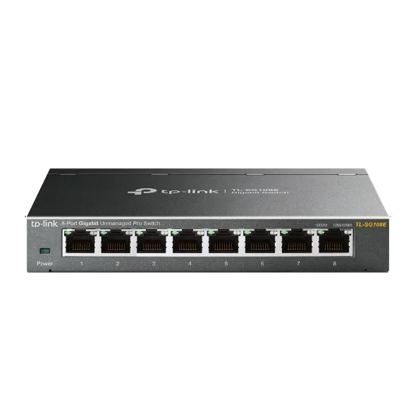 SWITCH TP-LINK TL-SG108E 8 PUERTOS GIGABIT
